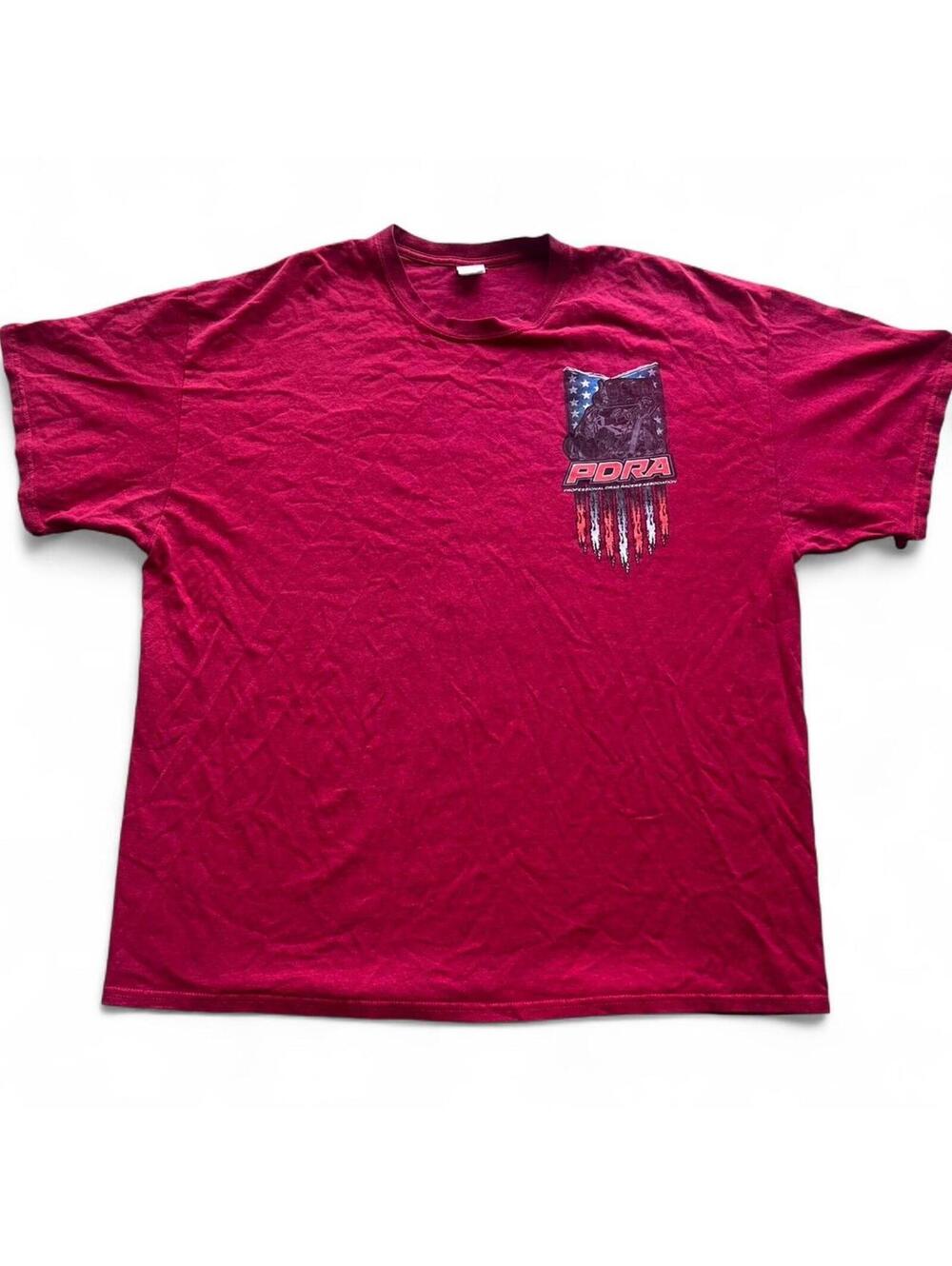 2011 PDRA Drag Racing Double-Sided Engine Graphic Shirt 3XL